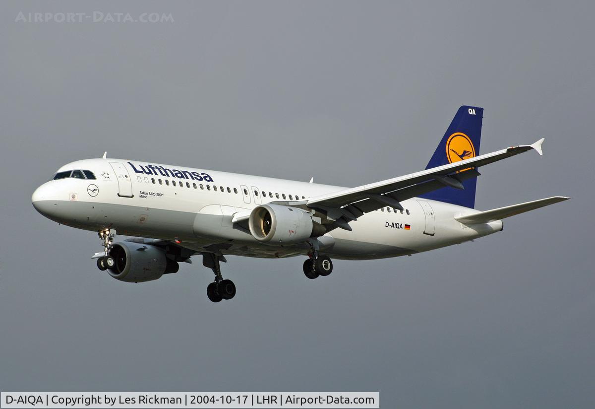 D-AIQA, 1991 Airbus A320-211 C/N 0172, Airbus A320 211