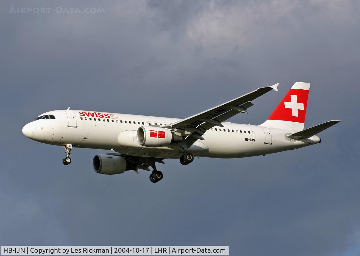 HB-IJN, 1996 Airbus A320-214 C/N 643, Airbus A320 214