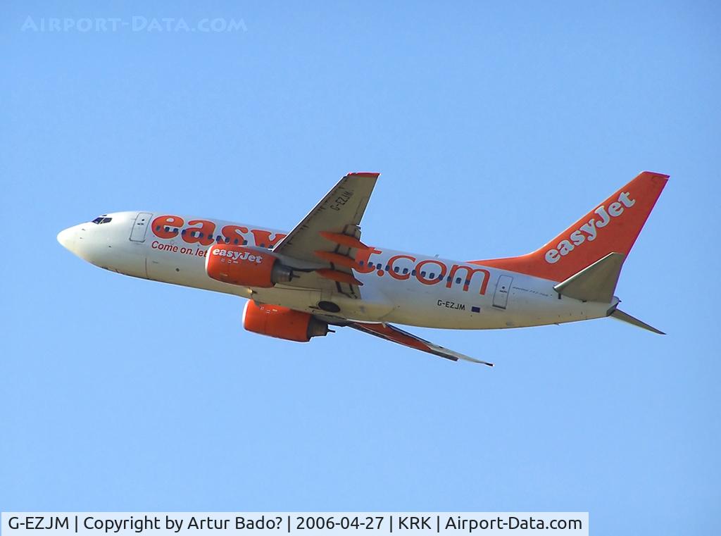 G-EZJM, 2002 Boeing 737-73V C/N 30248, Easy Jet - after departure rwy 25