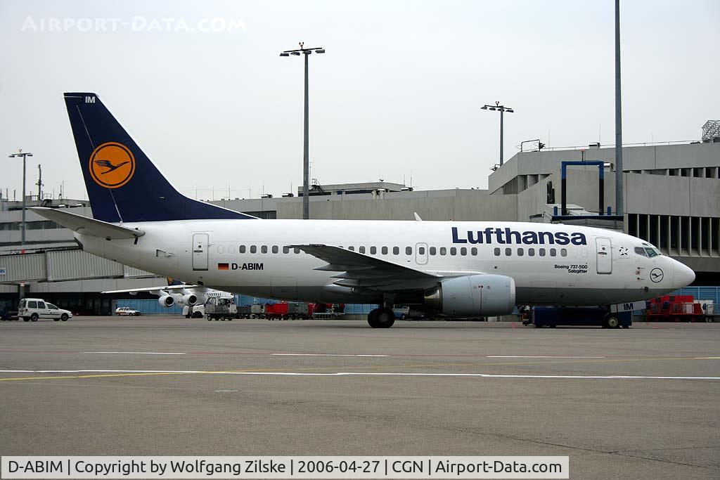 D-ABIM, 1991 Boeing 737-530 C/N 24937, visitor