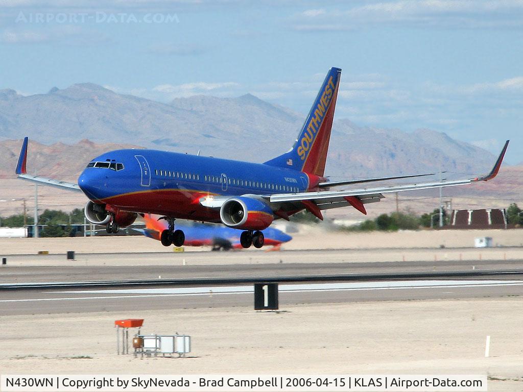 N430WN, 2002 Boeing 737-7H4 C/N 33659, Southwest Airlines / 2002 Boeing 737-7H4