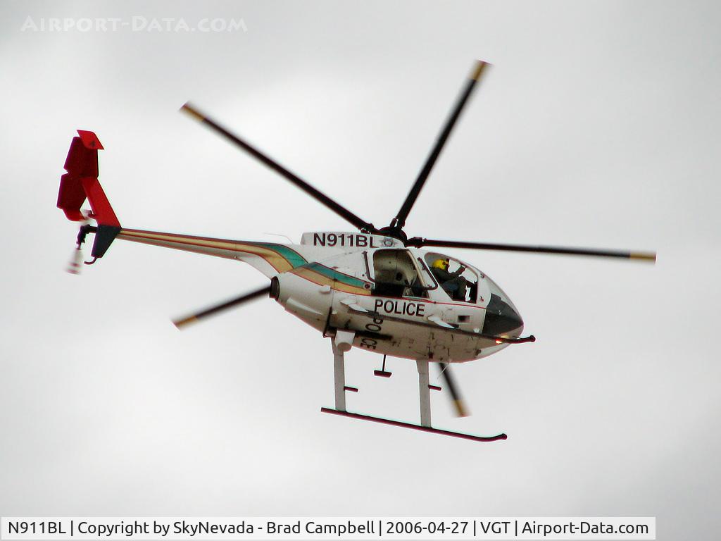 N911BL, 1998 McDonnell Douglas 369FF C/N 0601FF, LVMPD / 1998 Mcdonnell Douglas Heli Co 369FF