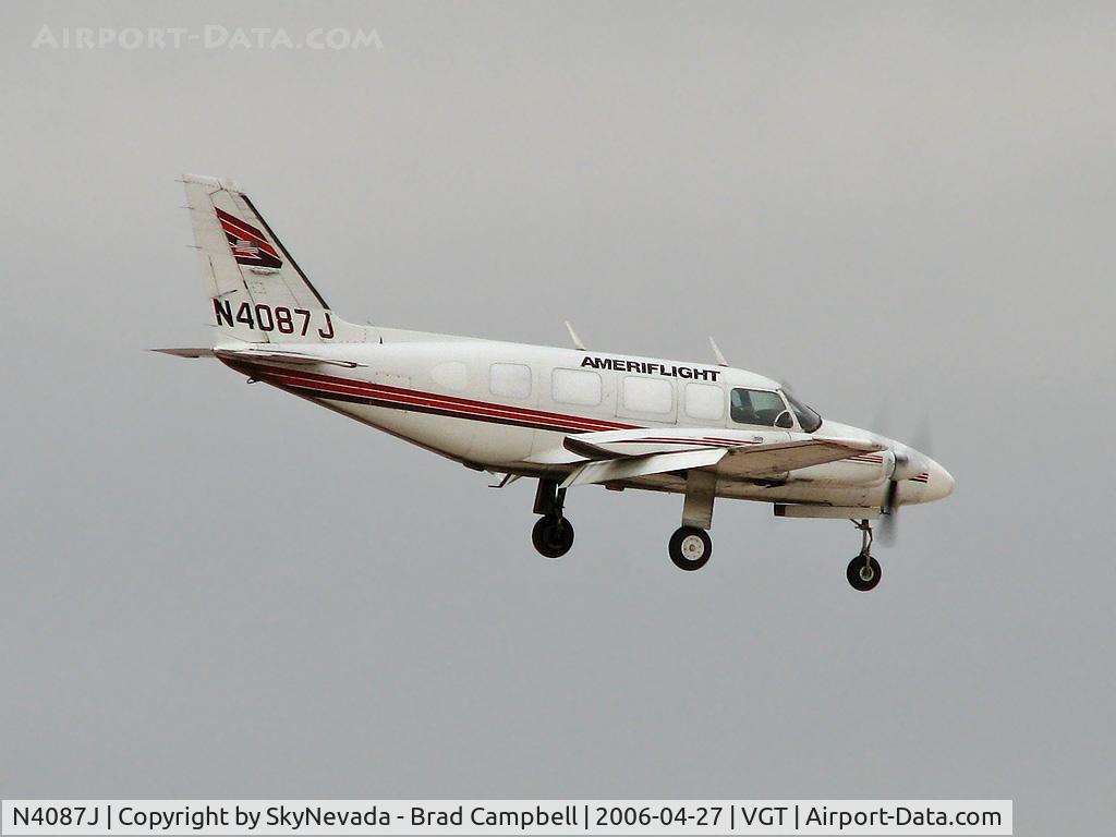N4087J, 1981 Piper PA-31-350 Chieftain C/N 31-8152128, Ameriflight Inc. / 1981 Piper PA-31-350