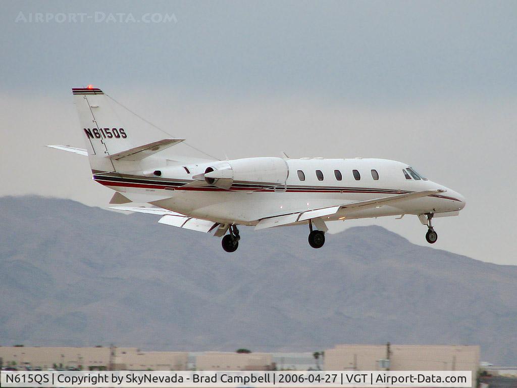 N615QS, 2004 Cessna 560XL C/N 560-5360, Netjets / 2004 Cessna 560XL - Landing RWY 12R