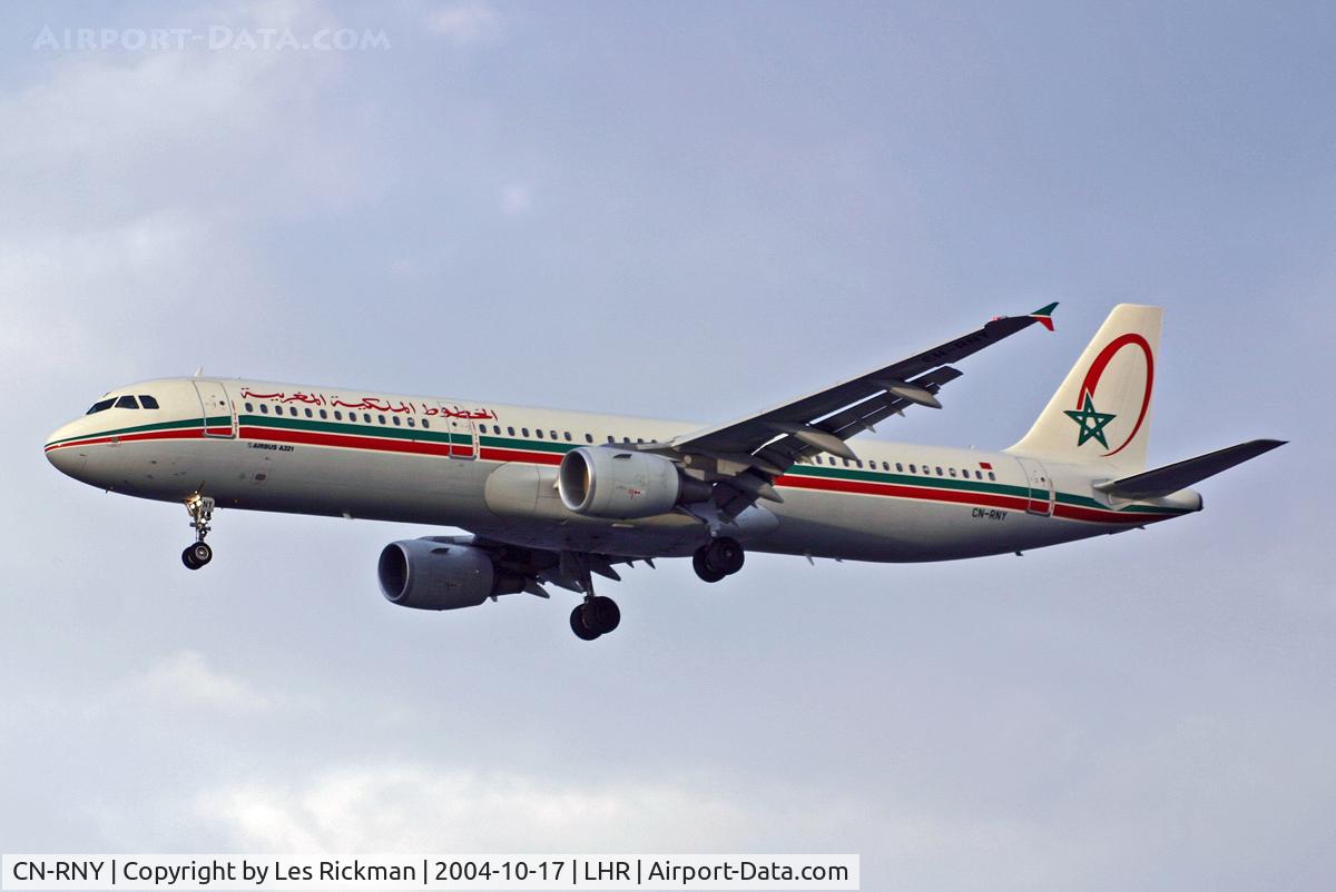CN-RNY, 2003 Airbus A321-211 C/N 2076, Airbus A321 211