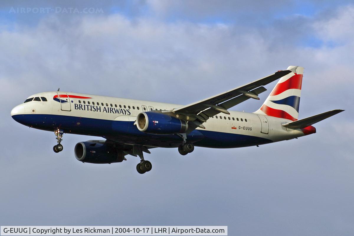 G-EUUG, 2002 Airbus A320-232 C/N 1829, Airbus A320 232