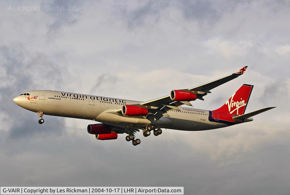 G-VAIR, 1997 Airbus A340-313 C/N 164, Airbus A340 313
