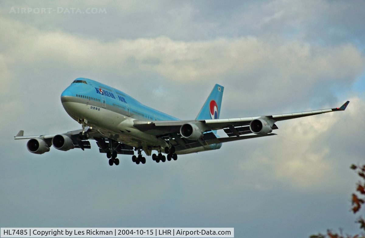 HL7485, 1992 Boeing 747-4B5 C/N 26395, Boeing 747 4B5