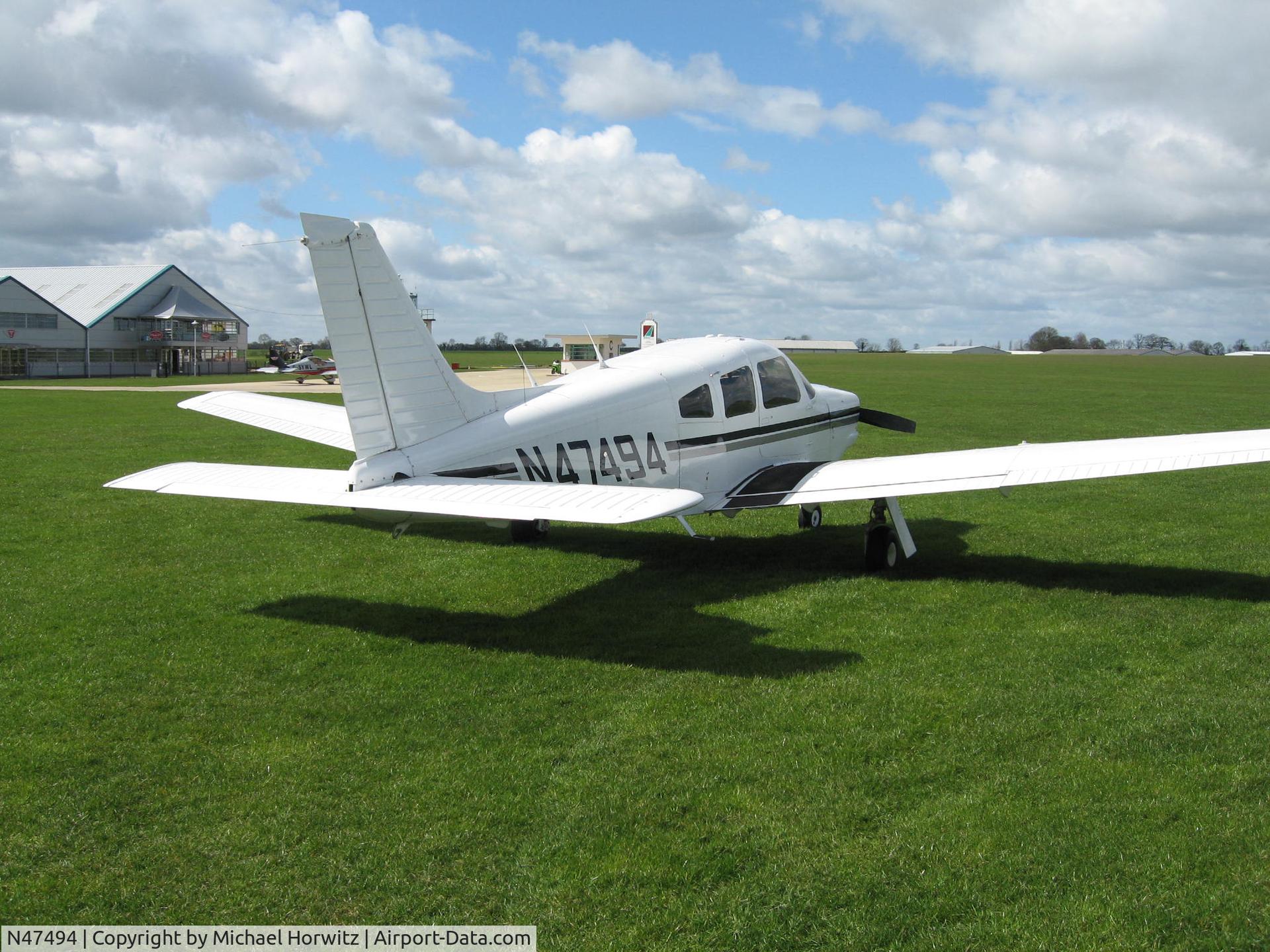 N47494, Piper PA-28R-201 Cherokee Arrow III C/N 28R-7737166, N47494 at Sywell