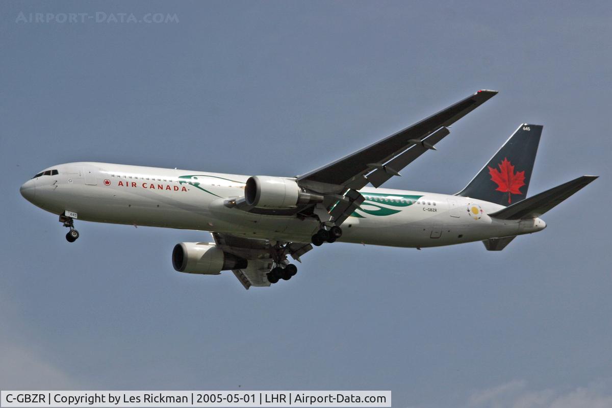 C-GBZR, 1992 Boeing 767-38E/ER C/N 25404, Boeing 767 38EER
