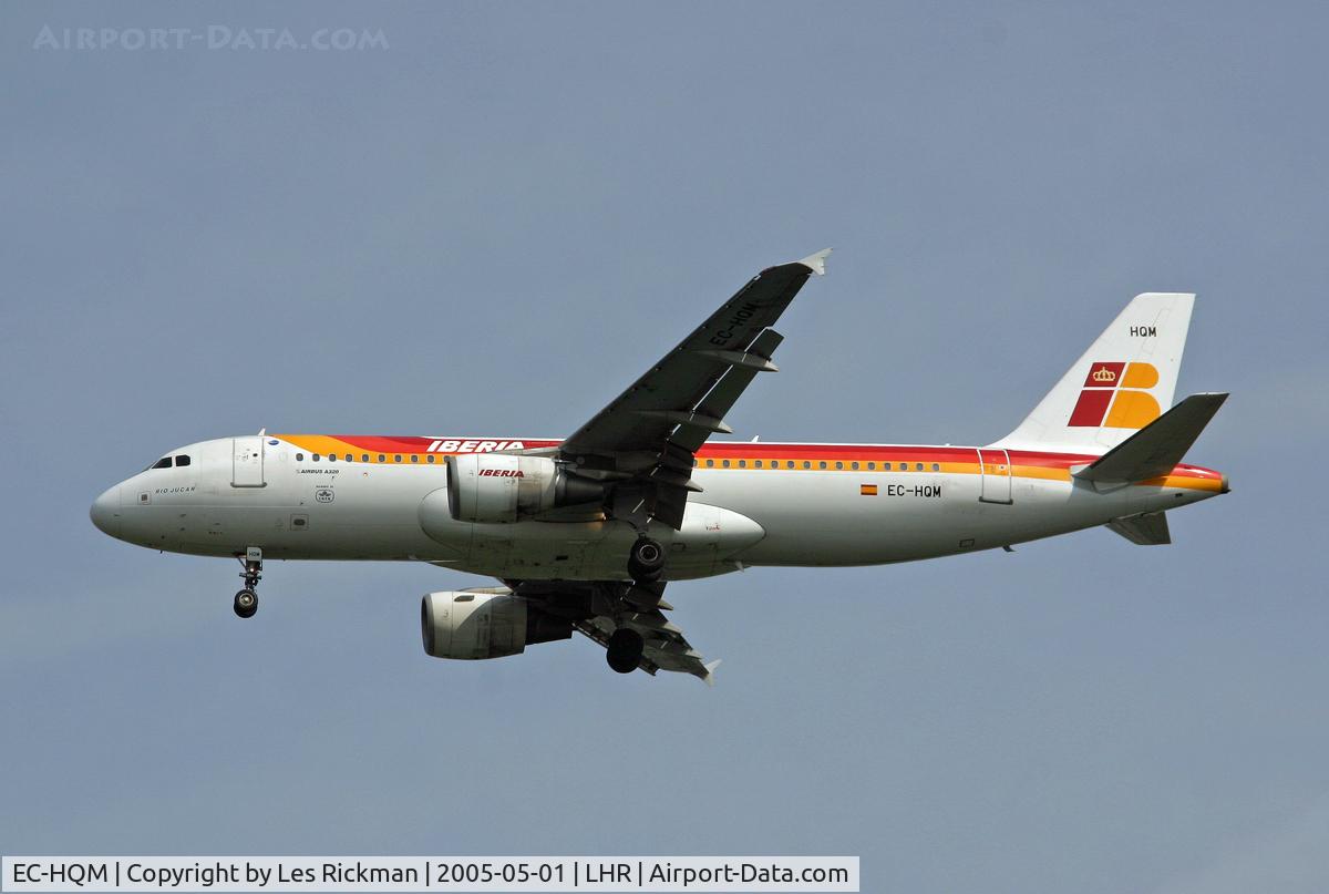 EC-HQM, 2001 Airbus A320-214 C/N 1484, Airbus A320 214