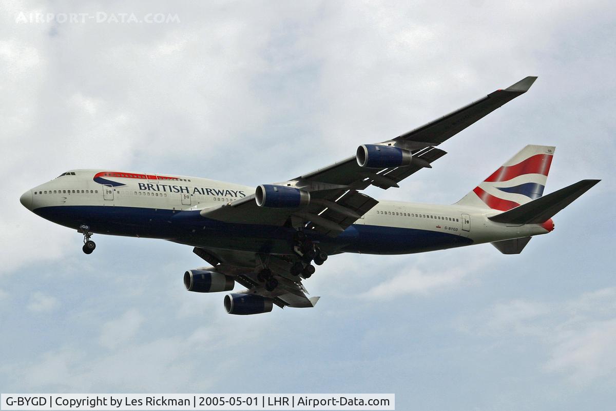 G-BYGD, 1999 Boeing 747-436 C/N 28857, Boeing 747 436