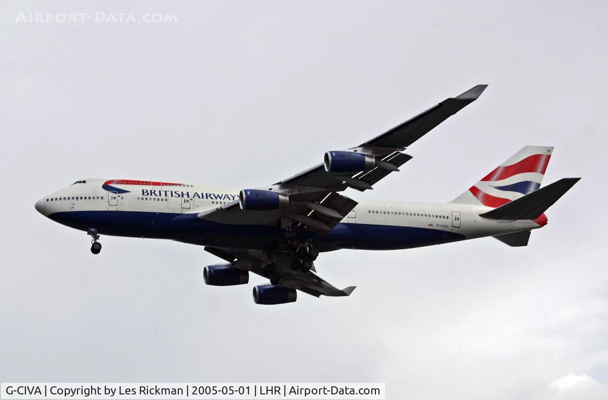 G-CIVA, 1993 Boeing 747-436 C/N 27092, Boeing 747 436