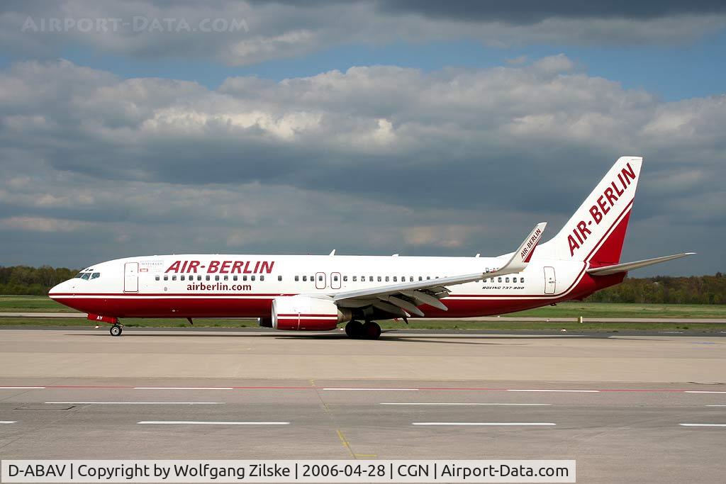 D-ABAV, 1999 Boeing 737-86J C/N 30498, visitor