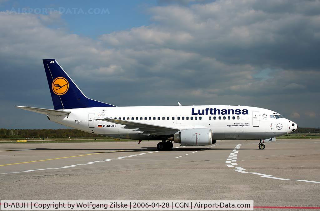 D-ABJH, 1991 Boeing 737-530 C/N 25357, soccer nose