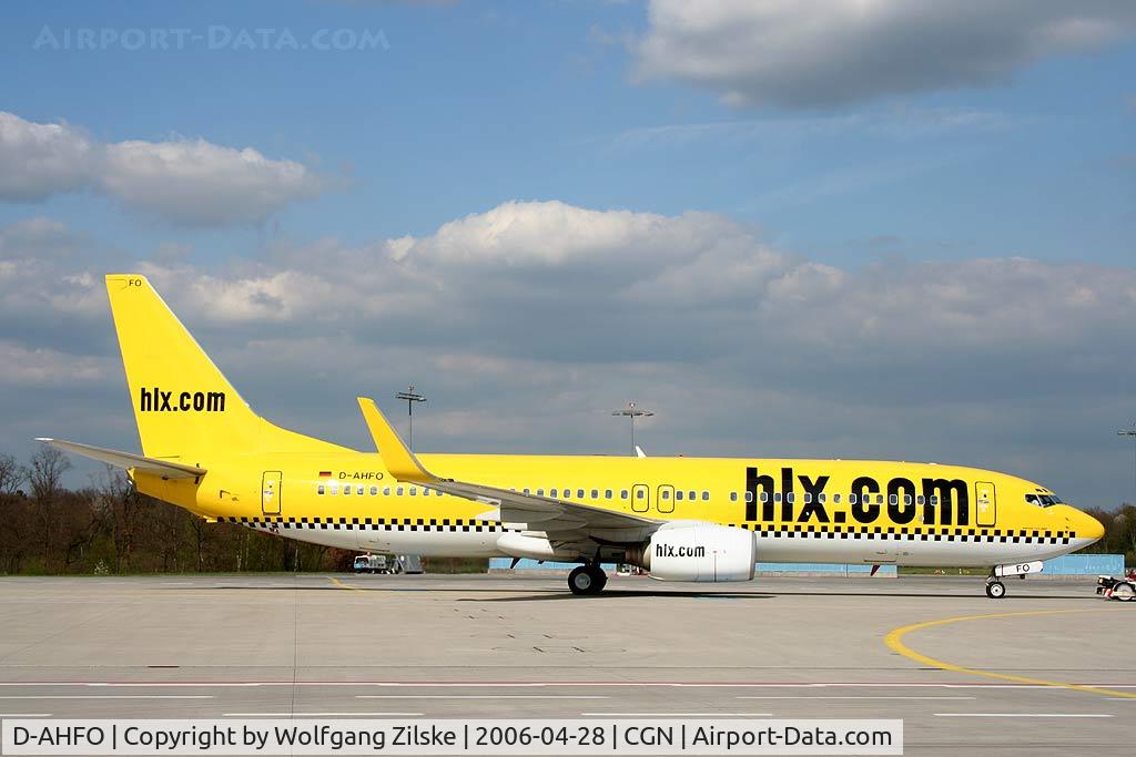 D-AHFO, 2000 Boeing 737-8K5 C/N 27987, Now based at CGN