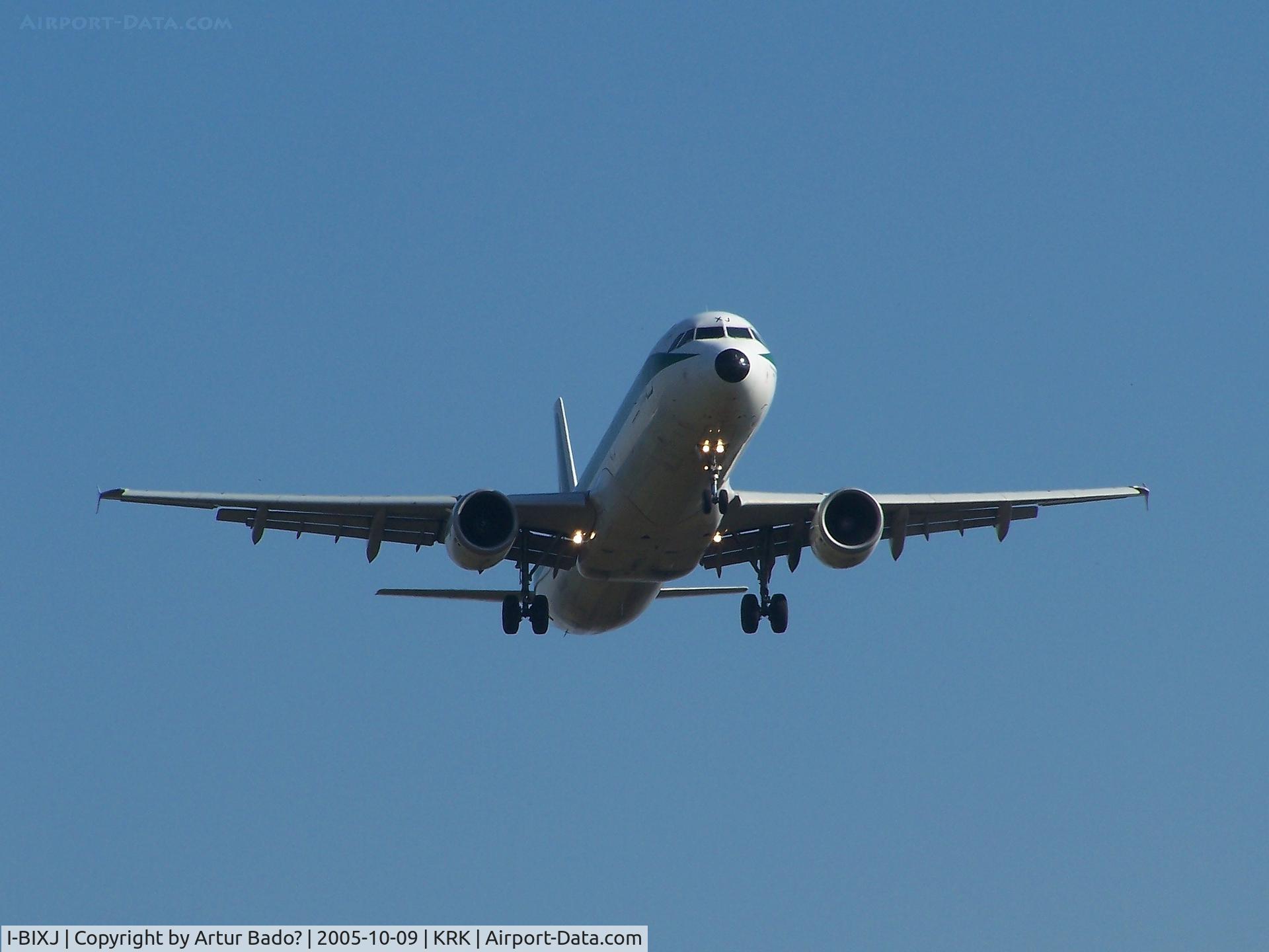 I-BIXJ, 1999 Airbus A321-112 C/N 959, Alitalia Airbus A321-112 landing rwy 25