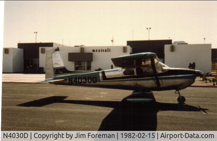N4030D, 1957 Cessna 182A Skylane C/N 34730, Shot on trip to Baja
