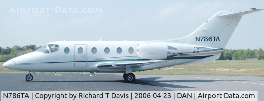 N786TA, 2002 Boeing 737-81Q C/N 30786, 1999 Raytheon 400A in Danville Va.