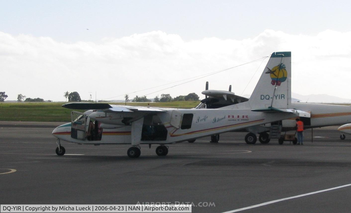 DQ-YIR, 1977 Britten-Norman BN-2A-8 Islander C/N 845, Pacific Island Air's BN Islander