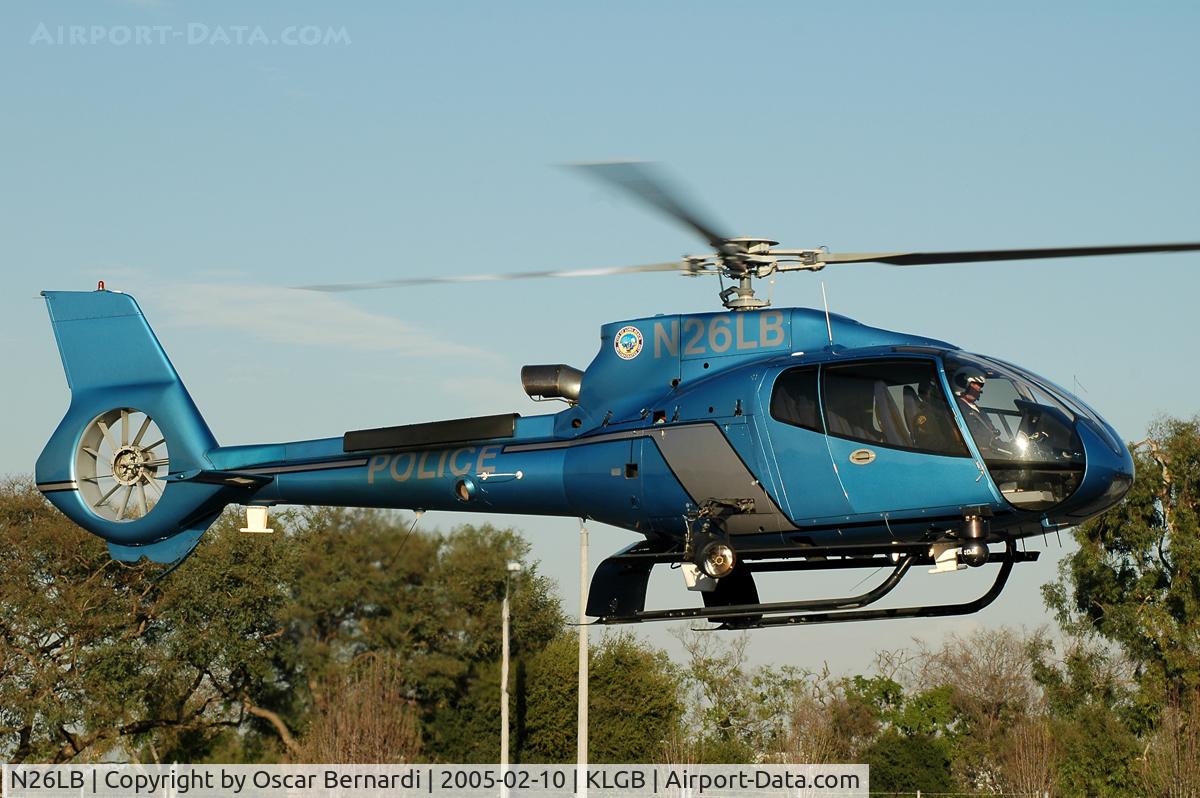 N26LB, 2002 Eurocopter EC-130B-4 (AS-350B-4) C/N 3514, Take-off for a patrol flight