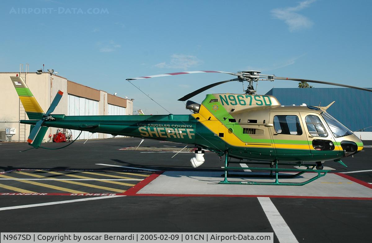 N967SD, 2003 Eurocopter AS-350B-2 Ecureuil C/N 3678, At home-base