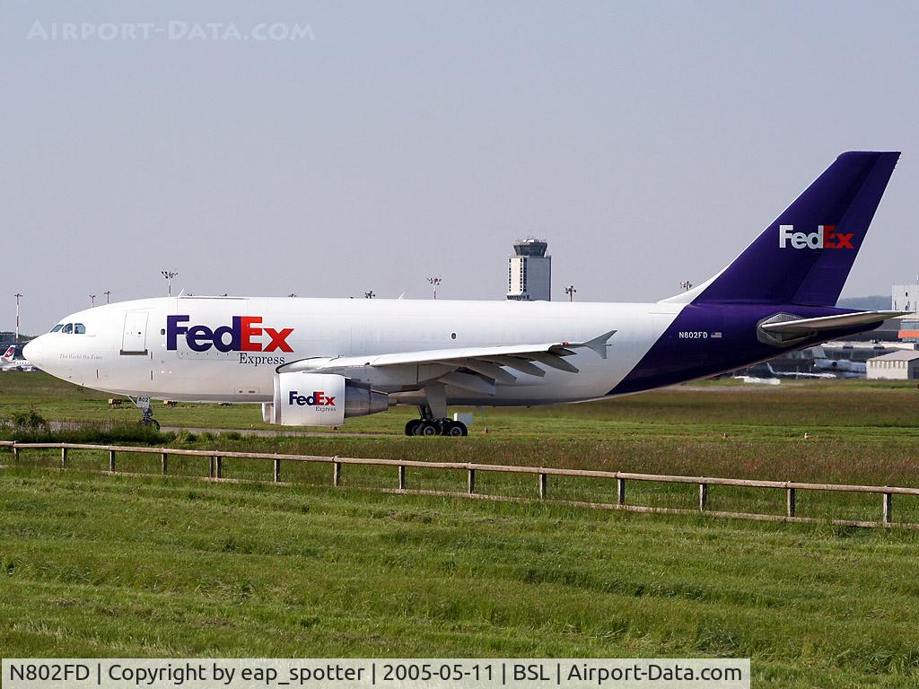 N802FD, 1990 Airbus A310-324/F C/N 542, Lining up Runway 34 for CDG