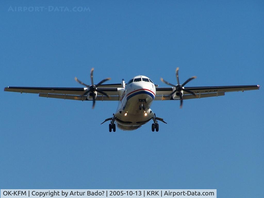 OK-KFM, 2005 ATR 42-500 C/N 635, CSA - ATR 42-500