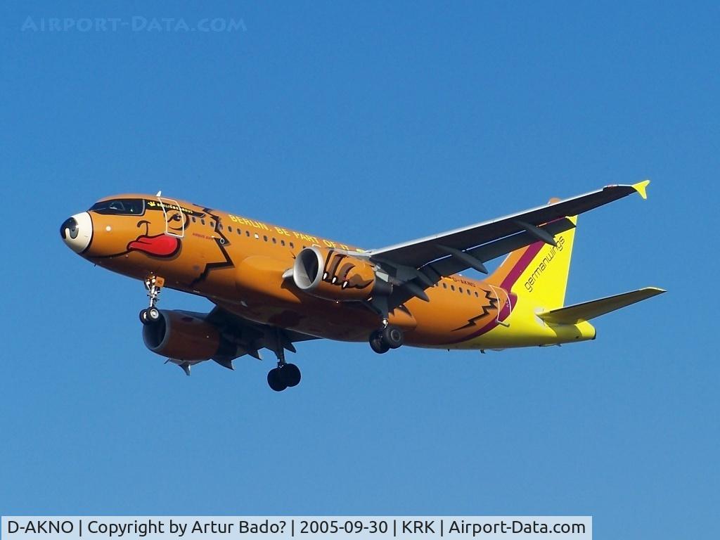 D-AKNO, 1999 Airbus A319-112 C/N 1147, Germanwings - 