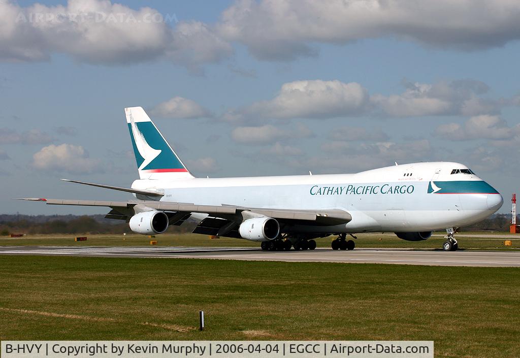 B-HVY, 1980 Boeing 747-236F/SCD C/N 22306, Looking nice and clean on this sunny day.