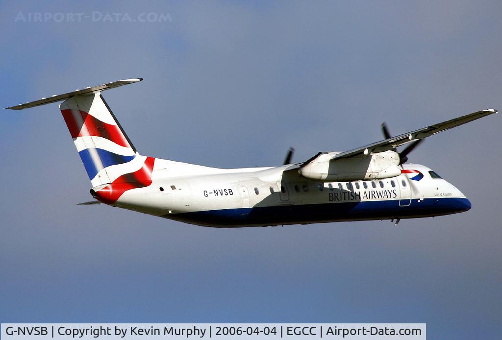 G-NVSB, 1998 De Havilland Canada DHC-8-311 Dash 8 C/N 517, BA's prop commuters seem to buzz around all day long.