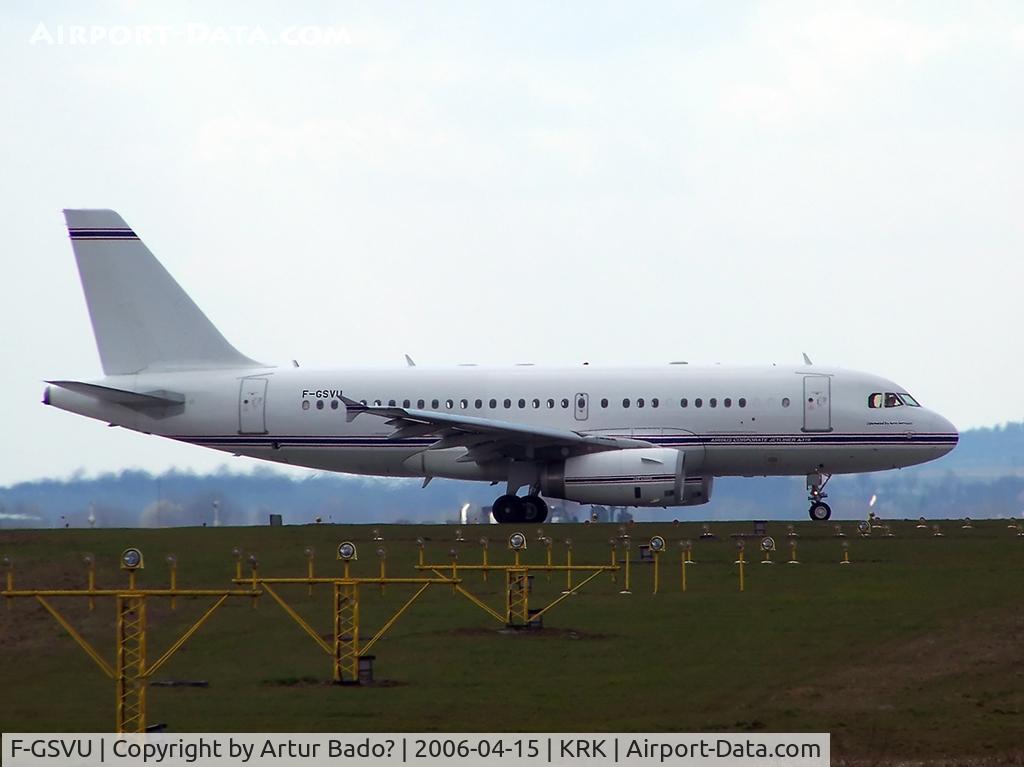 F-GSVU, 2000 Airbus ACJ319 (A319-133/CJ) C/N 1256, Aero Service - Airbus Corporate Jetliner A319