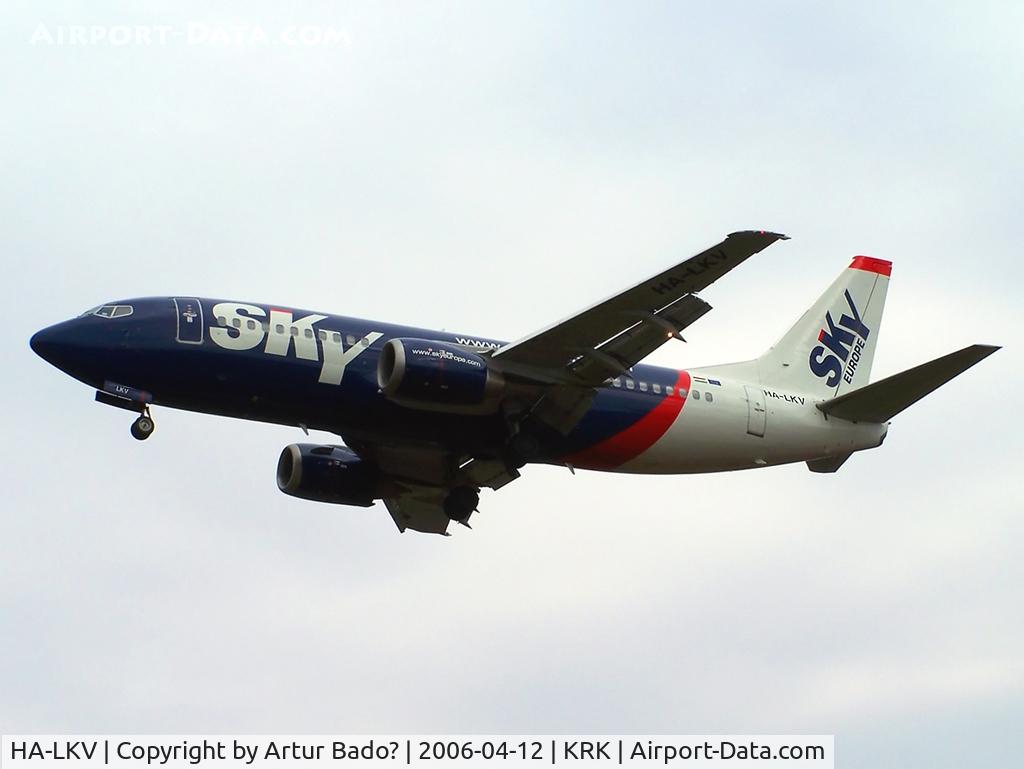 HA-LKV, 1998 Boeing 737-33V C/N 29333, SkyEurope  - Boeing 737-300