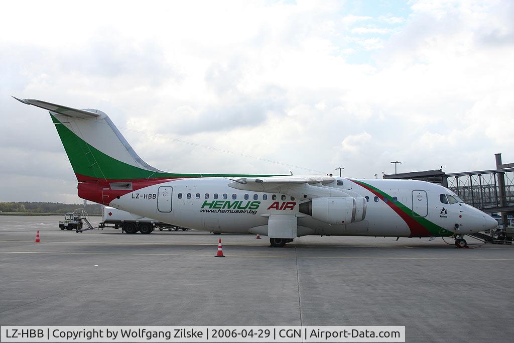 LZ-HBB, 1987 British Aerospace BAe.146-200A C/N E2073, visitor