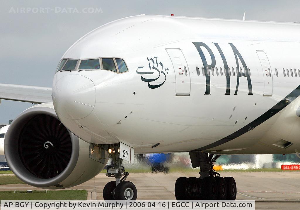 AP-BGY, 2005 Boeing 777-240/LR C/N 33781, One of PIA's latest long range B.777's.