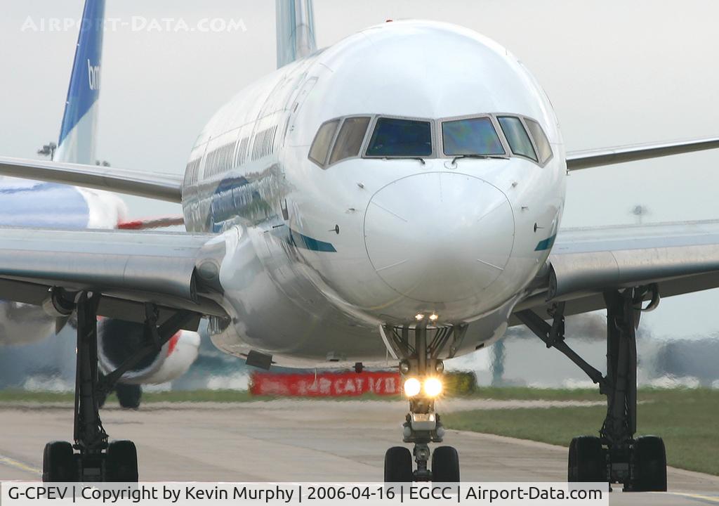 G-CPEV, 1999 Boeing 757-236 C/N 29943, First Choice 757 heading for the threshold.