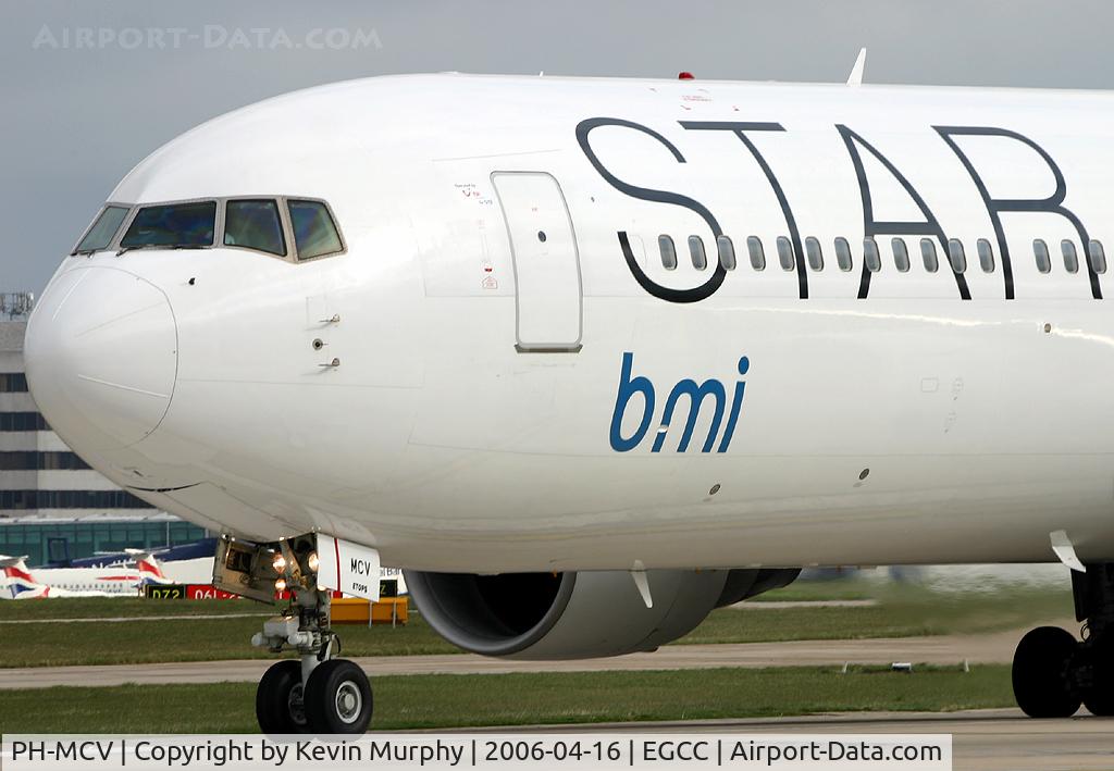 PH-MCV, 1995 Boeing 767-31A C/N 27619, Nosey shot on the 767.