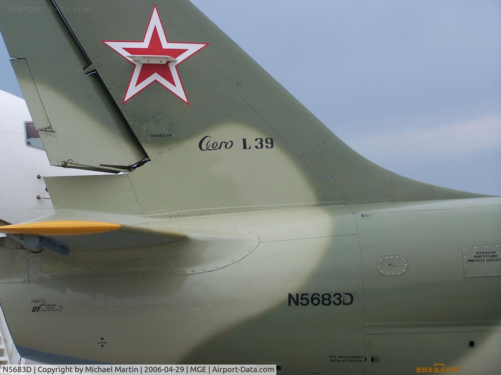 N5683D, 1979 Aero L-39C Albatros C/N 931529, Tail Numbers
