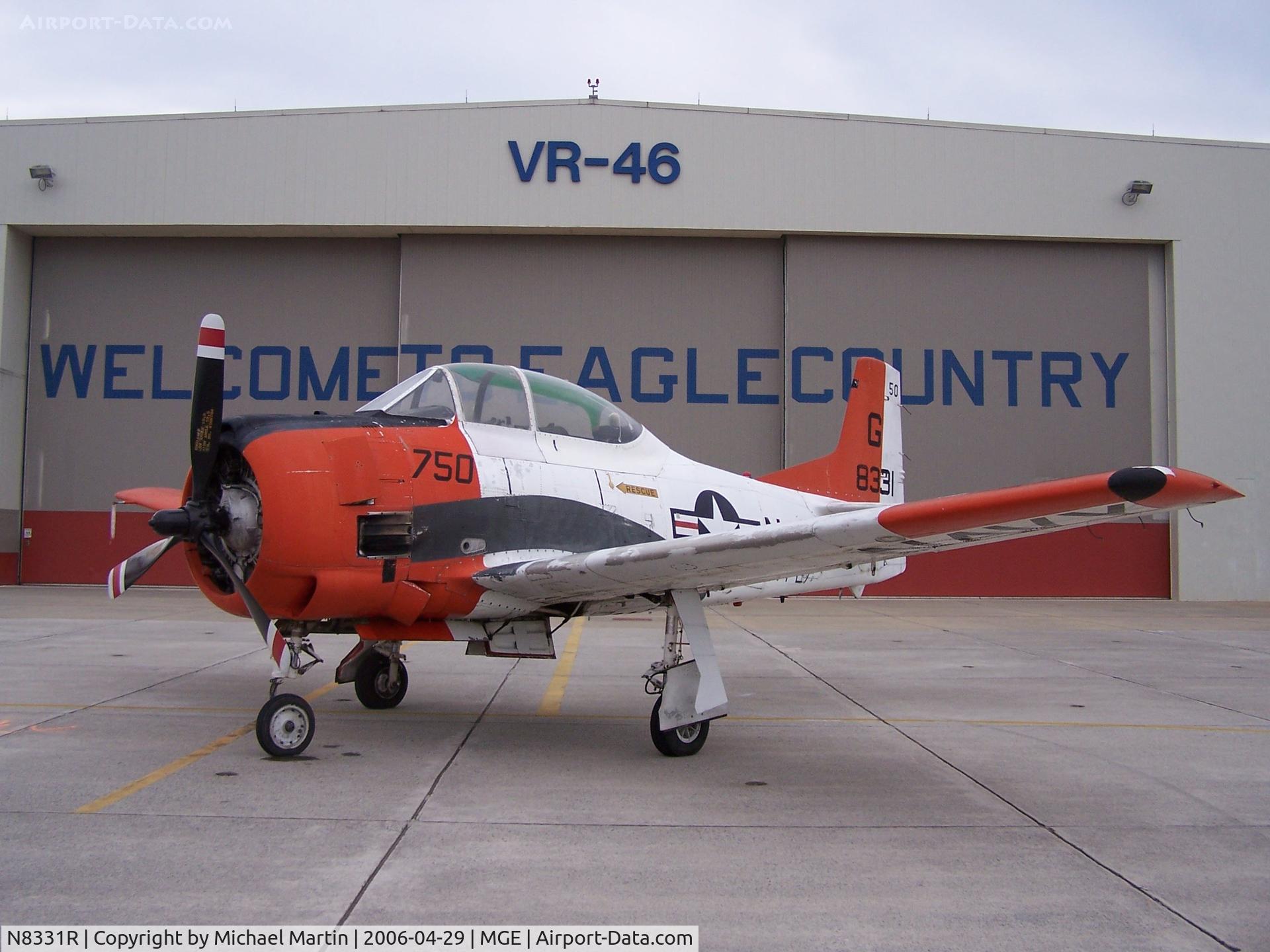 N8331R, North American T-28B Trojan C/N 200-402 (138331), On Display @ NAS Atlanta Air Show