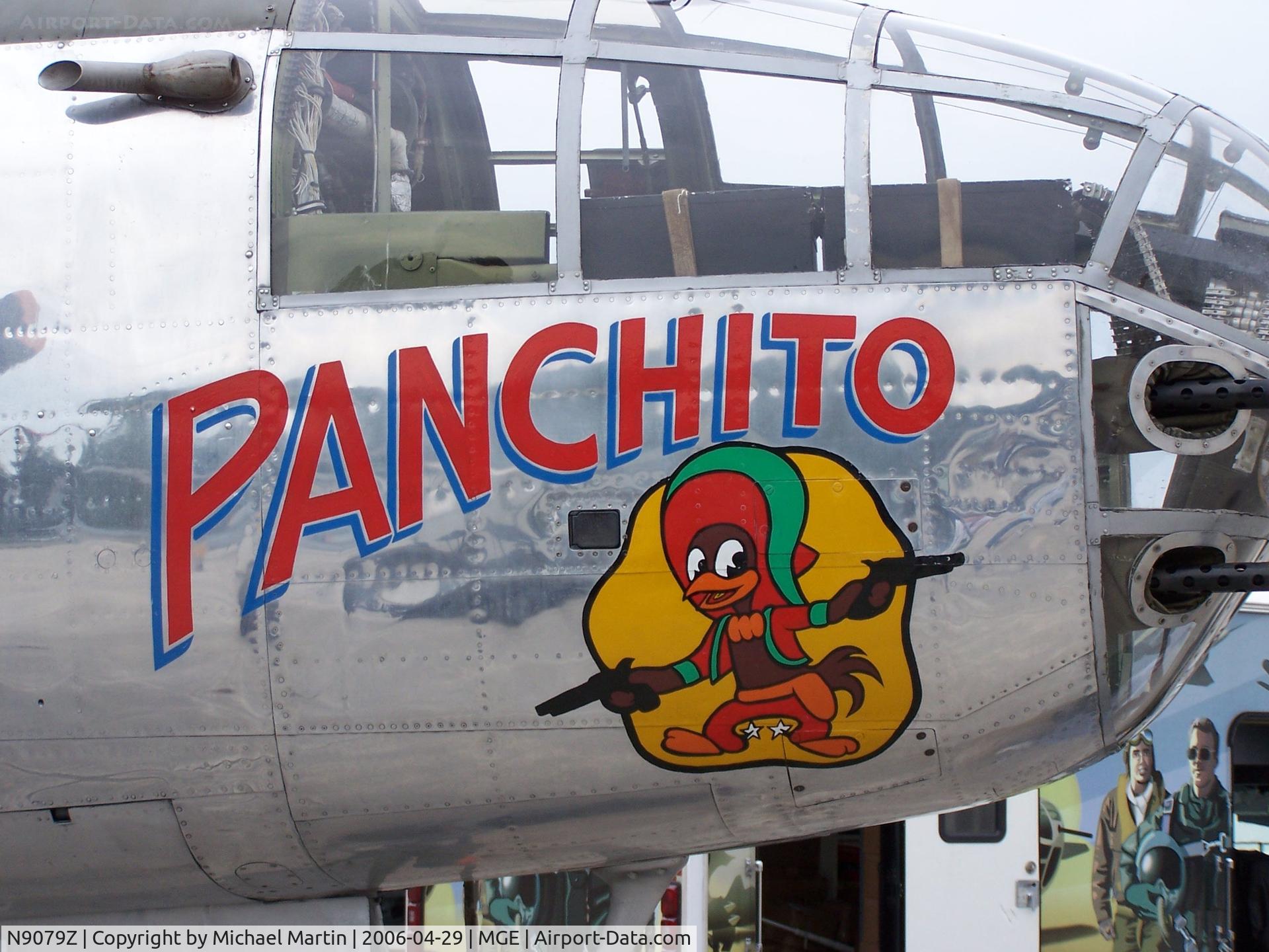 N9079Z, 1944 North American TB-25N Mitchell C/N 108-34009, Nose Art