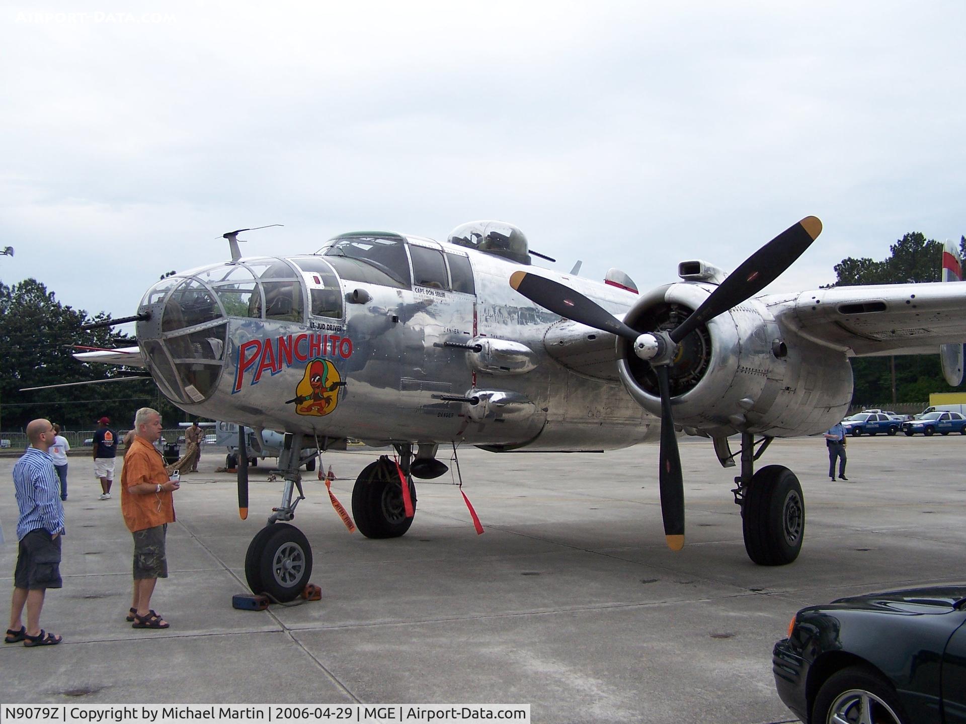 N9079Z, 1944 North American TB-25N Mitchell C/N 108-34009, On Display @ NAS Atlanta Air Show