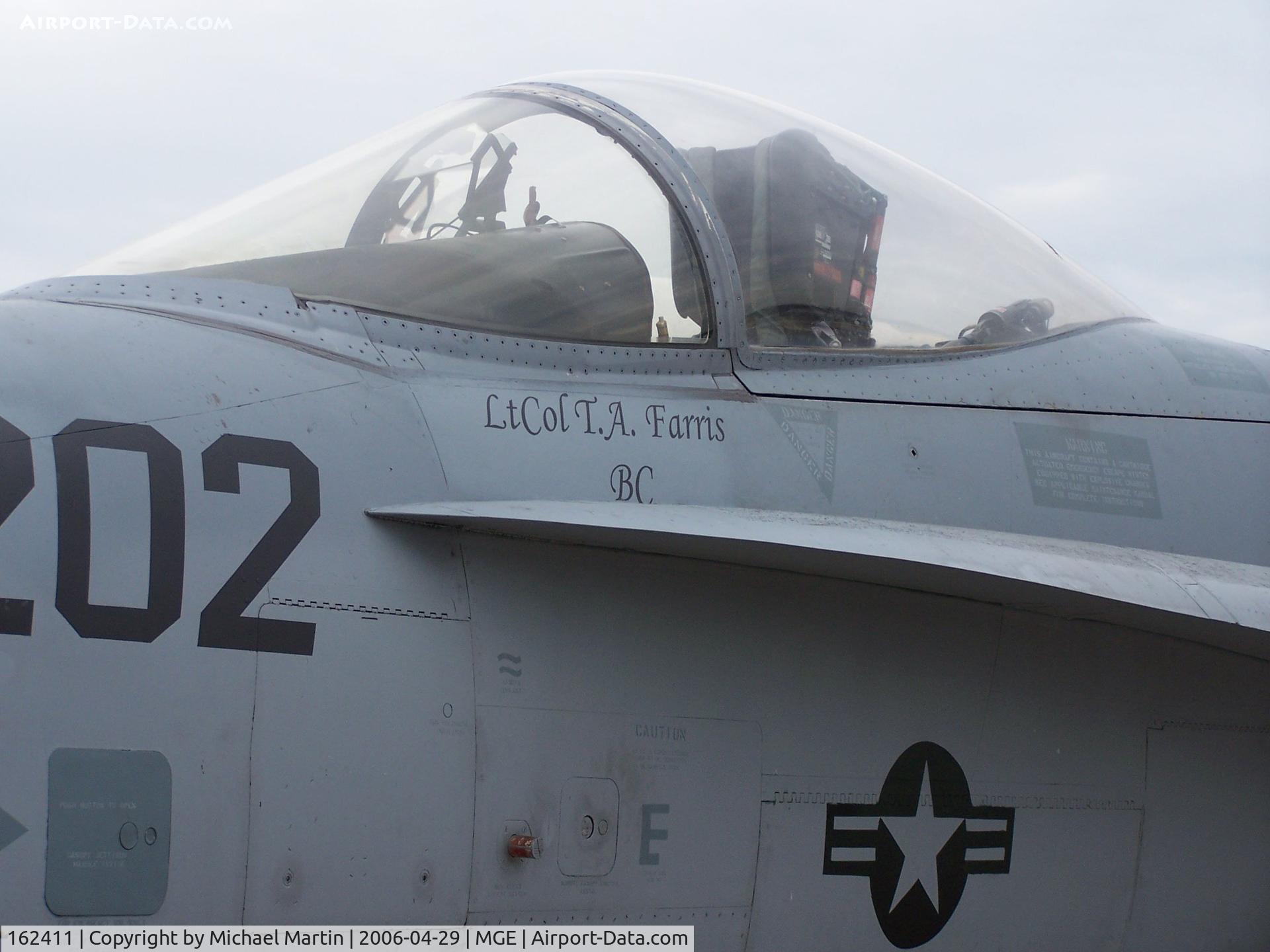 162411, McDonnell Douglas F/A-18A Hornet C/N 0243, On Display @ NAS Atlanta Air Show
