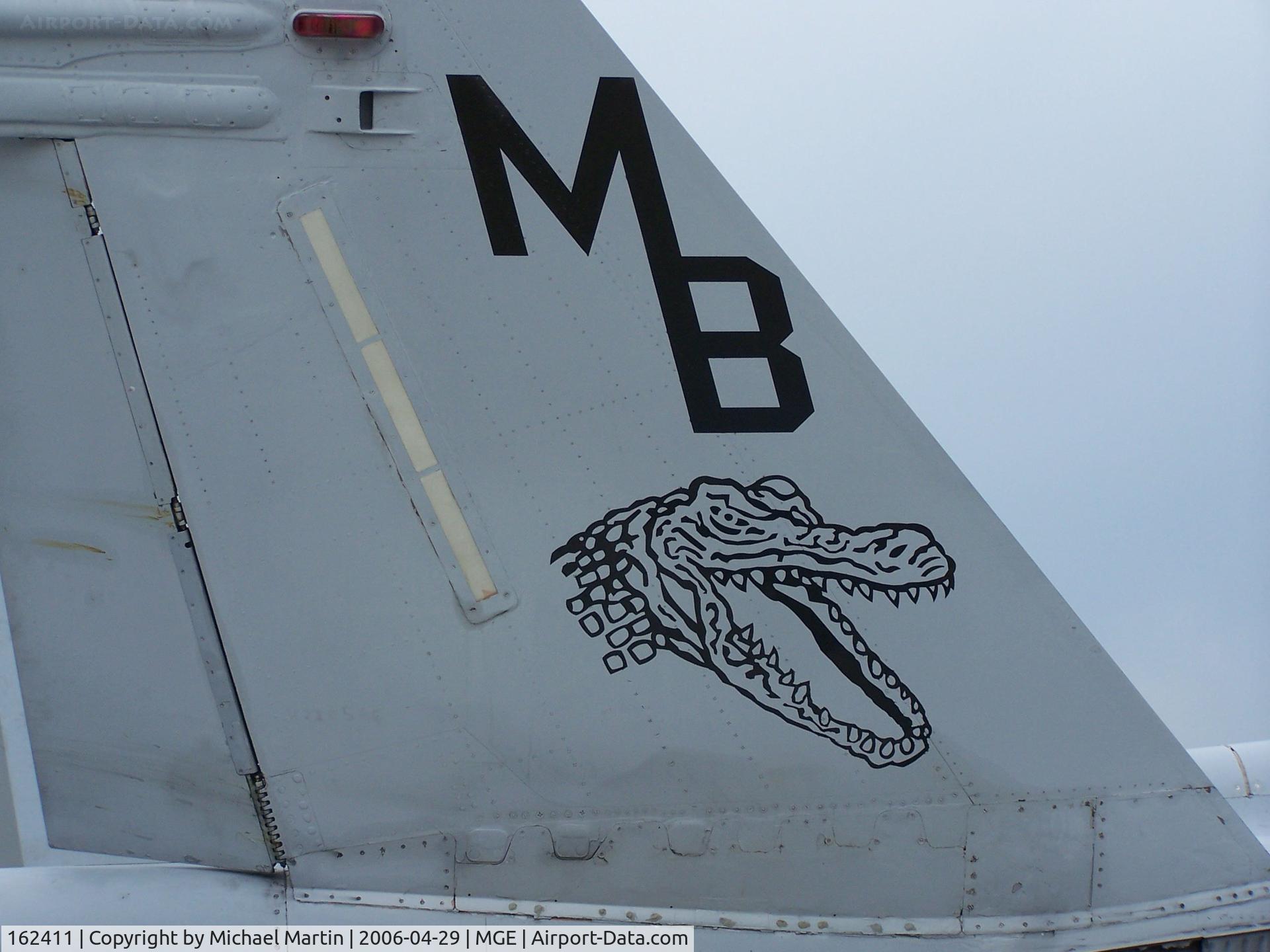 162411, McDonnell Douglas F/A-18A Hornet C/N 0243, Tail Art