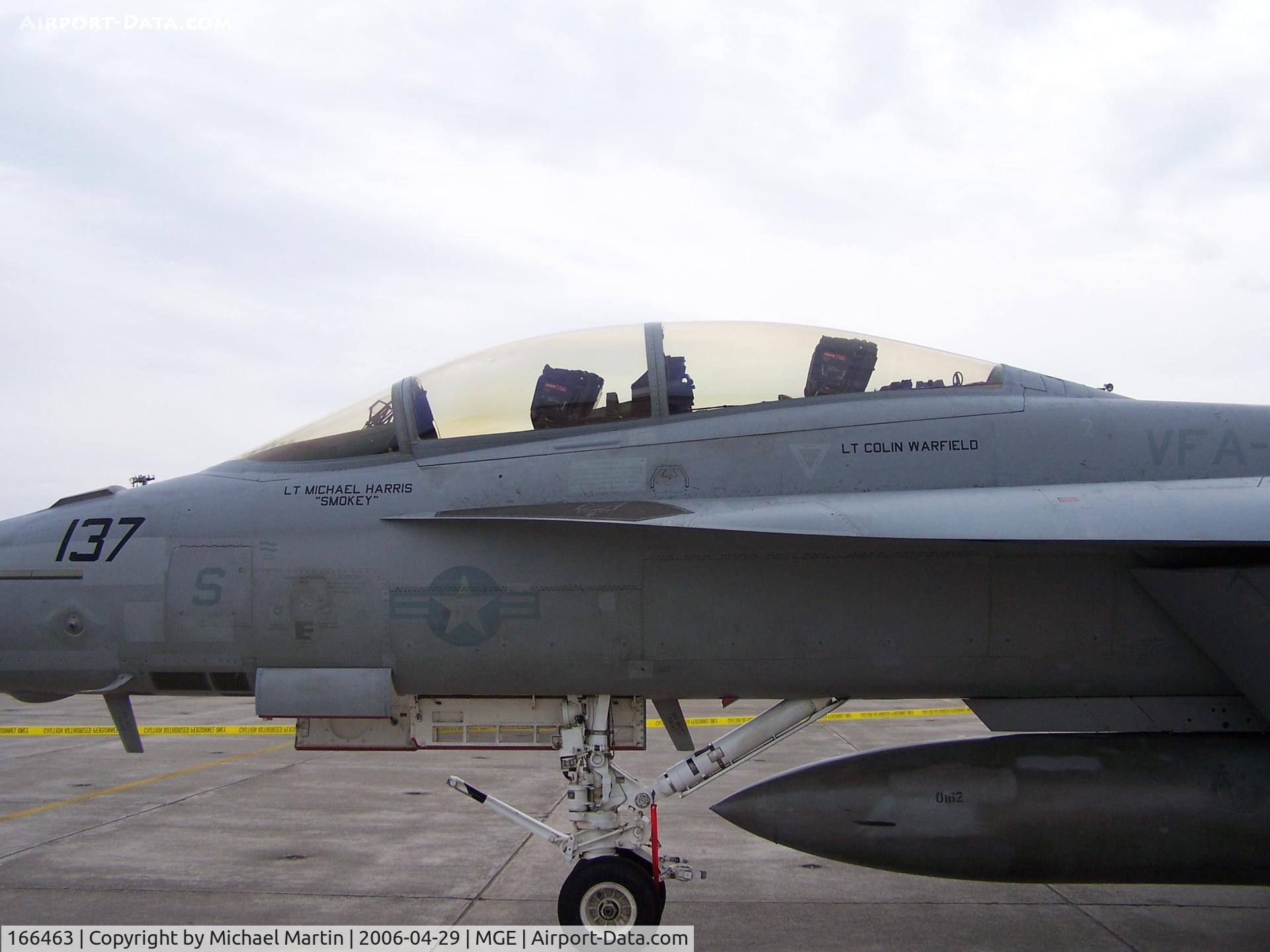 166463, Boeing F/A-18F Super Hornet C/N F098, Smokey's Aircraft!