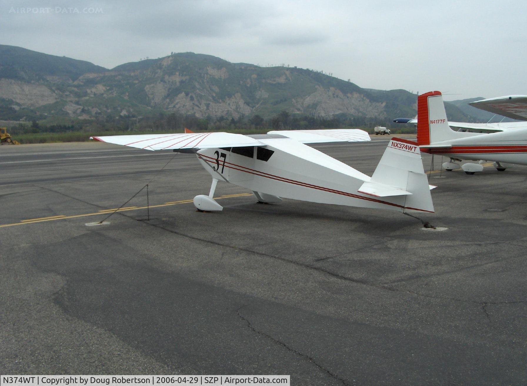 N374WT, 2003 Wittman W-10 Tailwind C/N 168, 2003 'Red' Hamilton-WITTMAN TAILWIND W-10, race #37