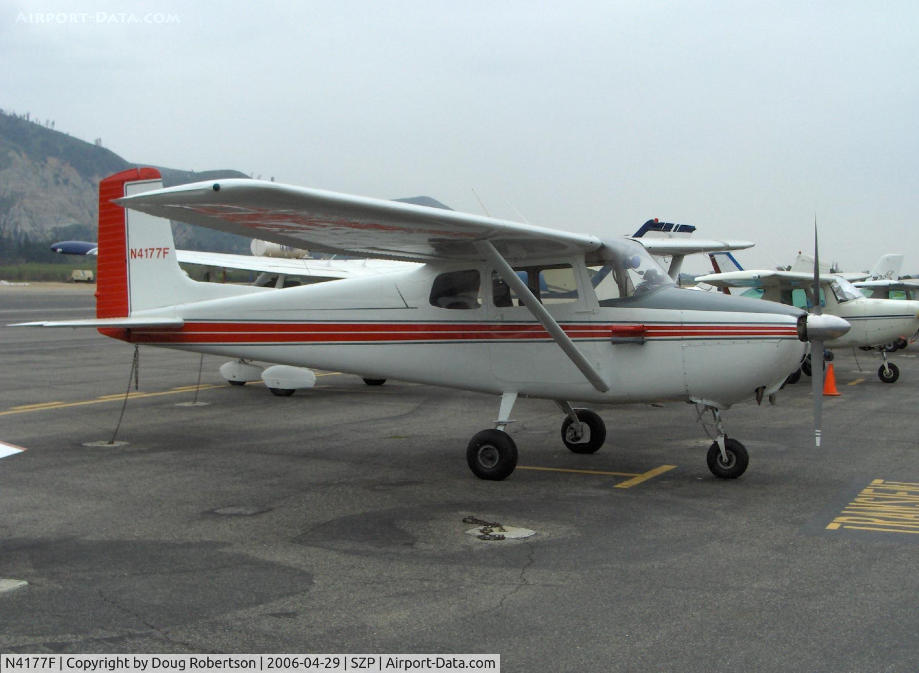 N4177F, 1958 Cessna 172 C/N 46077, 1958 Cessna 172, Continental O-300 145 Hp