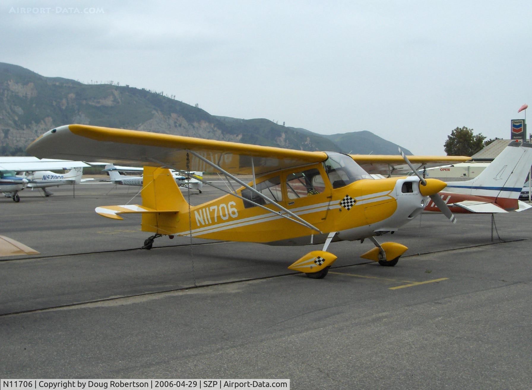N11706, 1972 Bellanca 7KCAB Citabria C/N 319-72, 1972 Bellanca 7KCAB CITABRIA, Lycoming IO-320-E2A 150 Hp, Restricted class-agriculture and pest control