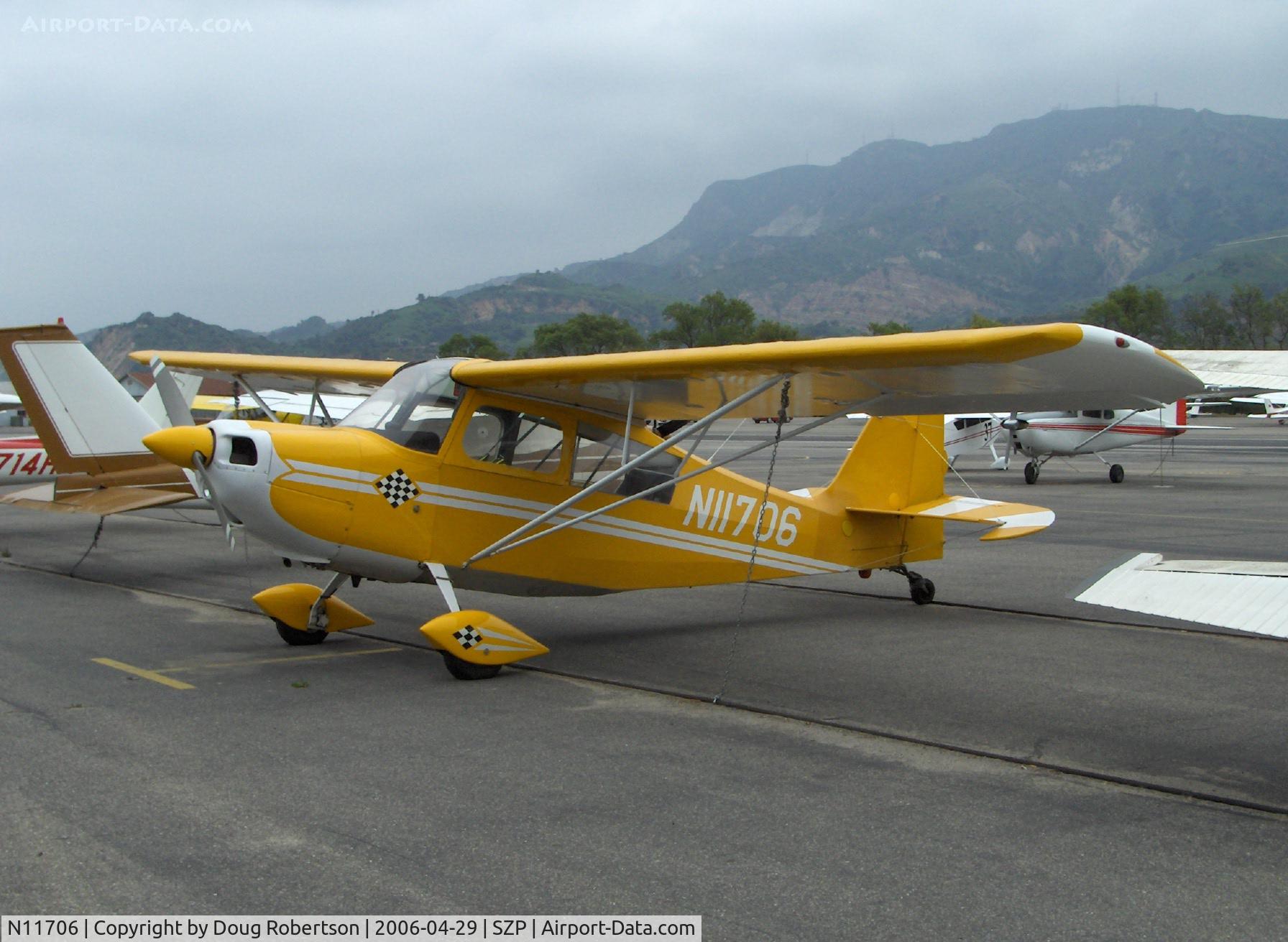 N11706, 1972 Bellanca 7KCAB Citabria C/N 319-72, 1972 Bellanca 7KCAB CITABRIA, Lycoming IO-320-E2A 150 Hp, Restricted class-agriculture and pest control