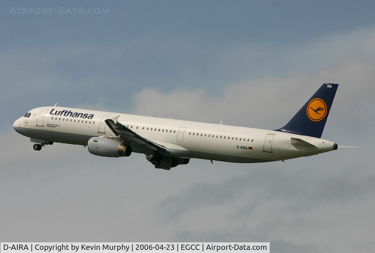 D-AIRA, 1993 Airbus A321-131 C/N 0458, Take off from 24R.