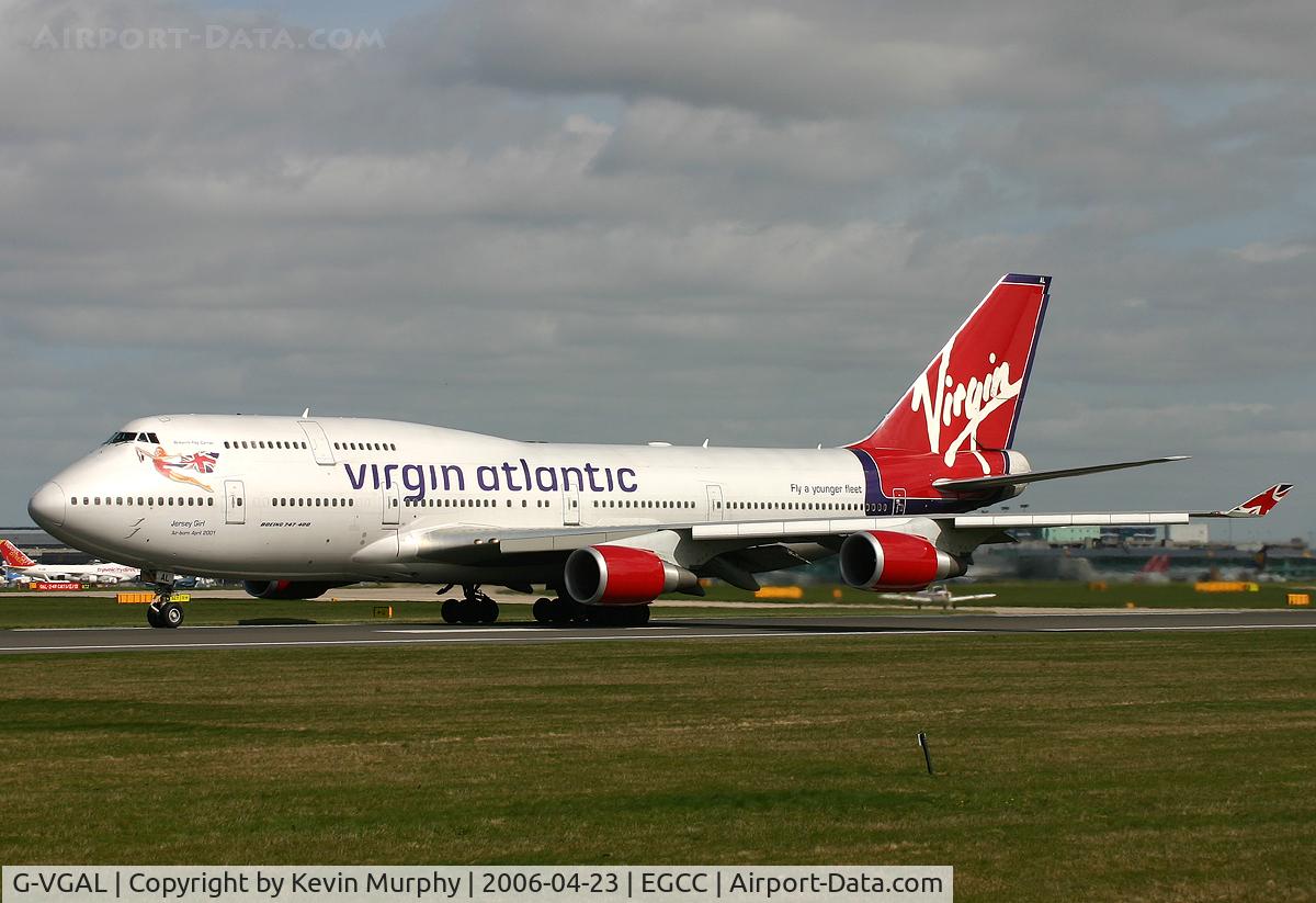G-VGAL, 2001 Boeing 747-443 C/N 32337, Virgin 747 leaving for Barbados.